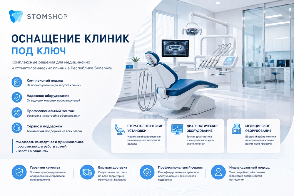 Оснащение клиник